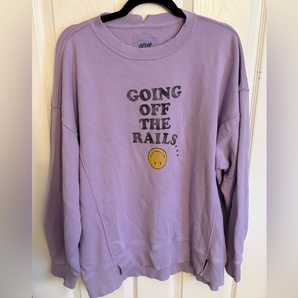 Aerie graphic sweatshirt size M